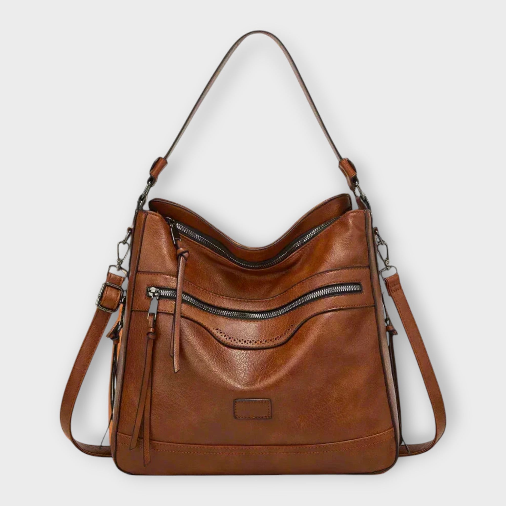 Klara | Zeitlose Retro-Handtasche mit Schulterriemen