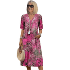 Vera | Luftiges Sommerkleid mit V-Ausschnitt