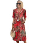 Vera | Luftiges Sommerkleid mit V-Ausschnitt