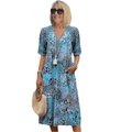 Vera | Luftiges Sommerkleid mit V-Ausschnitt