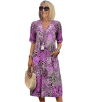 Vera | Luftiges Sommerkleid mit V-Ausschnitt