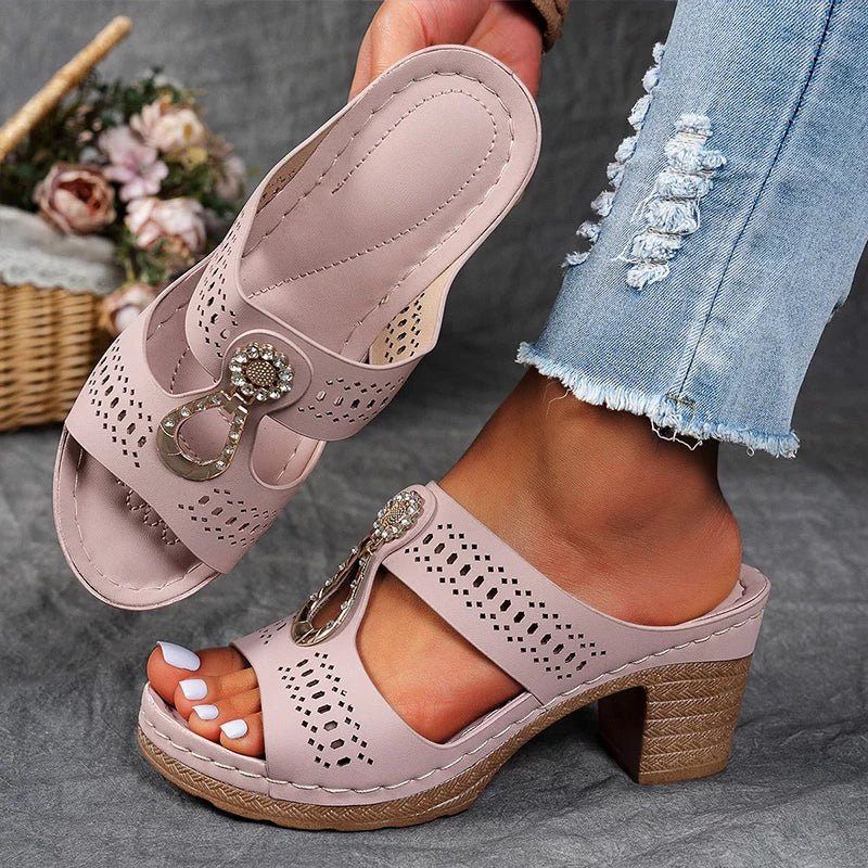Selina | Orthopädische Sandalen mit Komfortfußbett