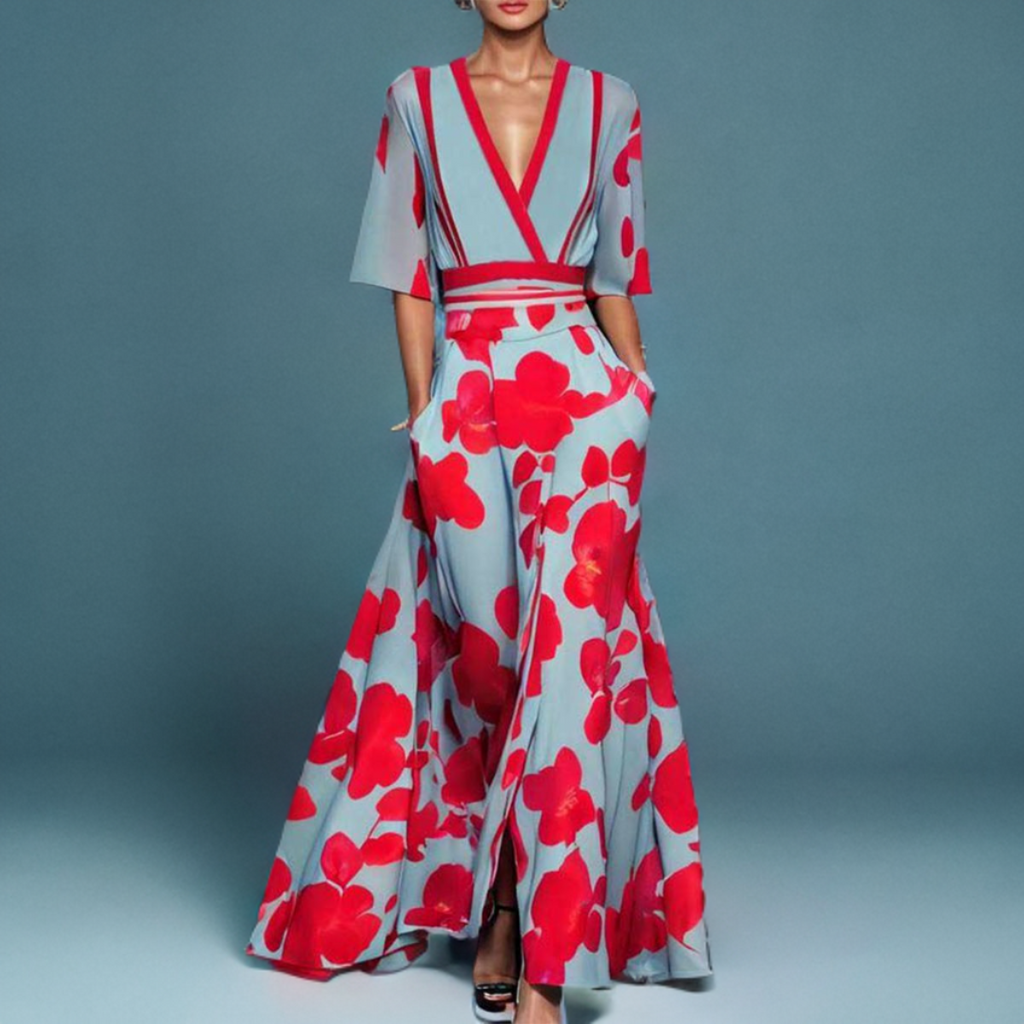 Vera | Fließendes Viskosekleid mit Eleganz