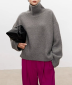 Klara | Rollkragenpullover in weichem Strick