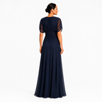 Constanze | Elegantes blaues Kleid