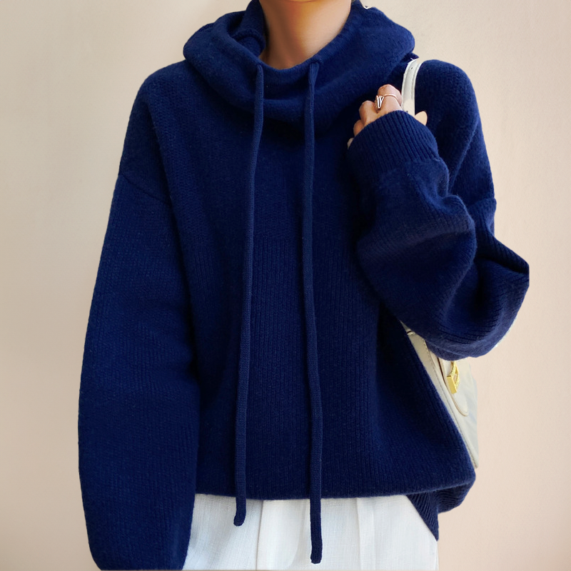 Thea | Weicher Oversize-Pullover in Unifarbe