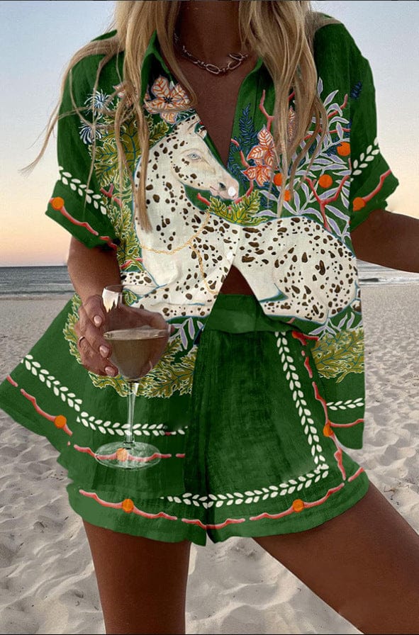 Vera | Farbenfrohe Kombi im Set-Look