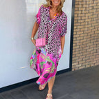 Lena | Luftiges V-Ausschnitt Sommerkleid
