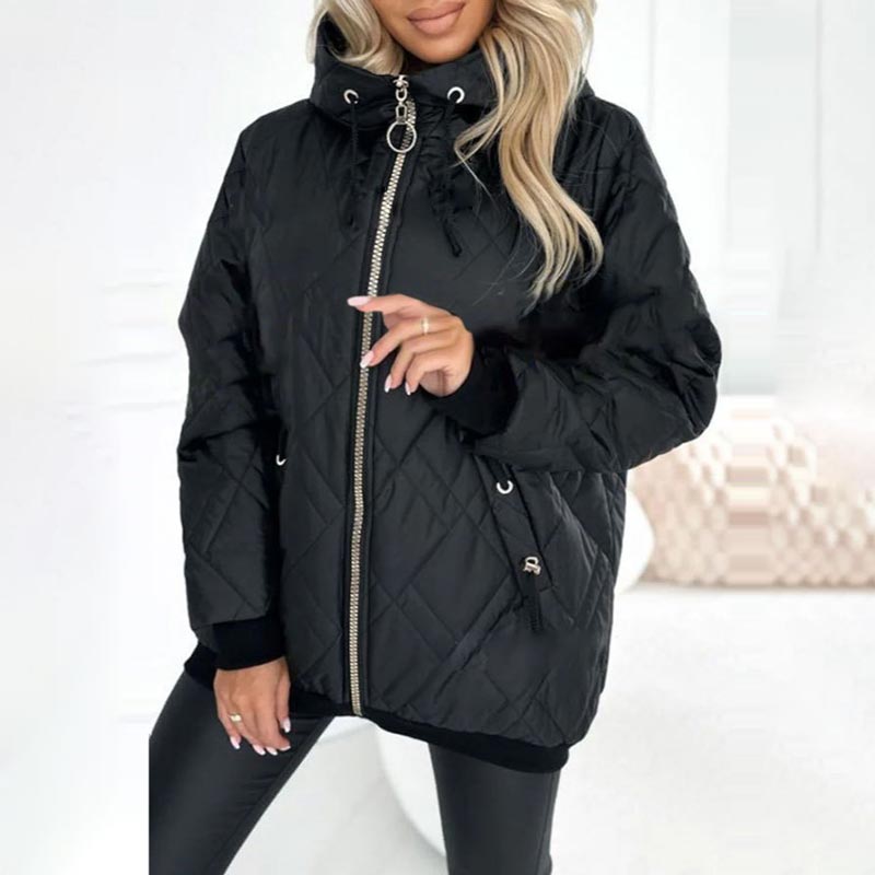Frieda | Warme Winterjacke mit Kapuze