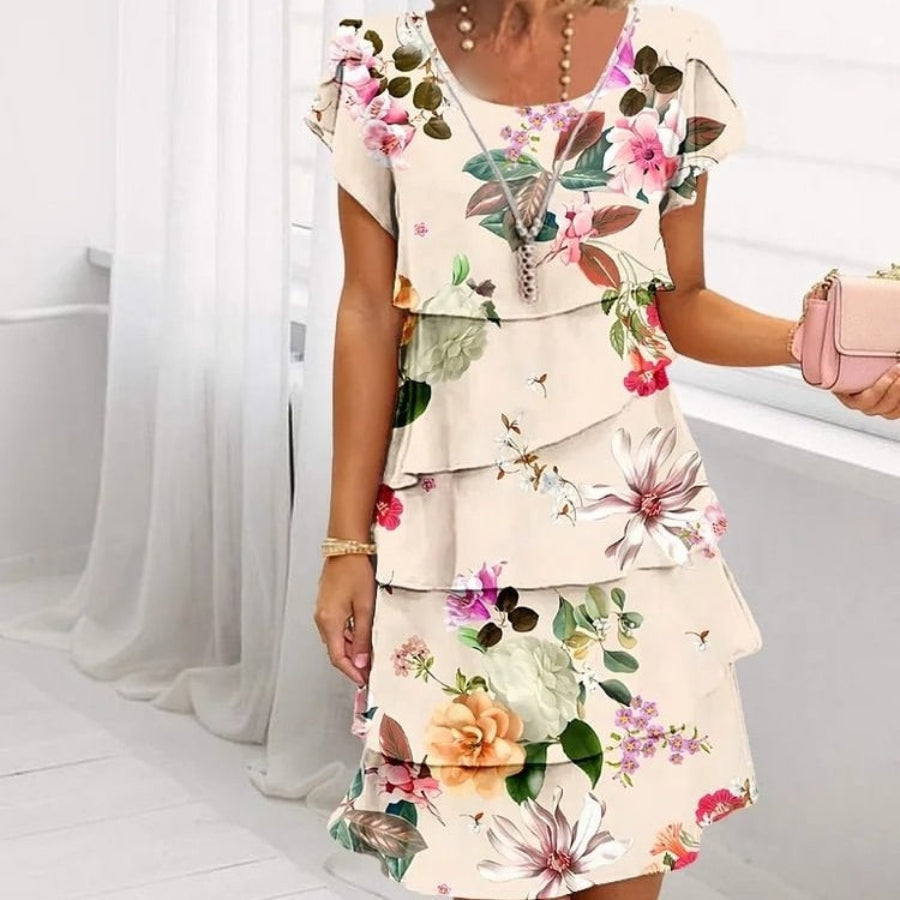 Vera | Verspieltes Blumenkleid mit Charme