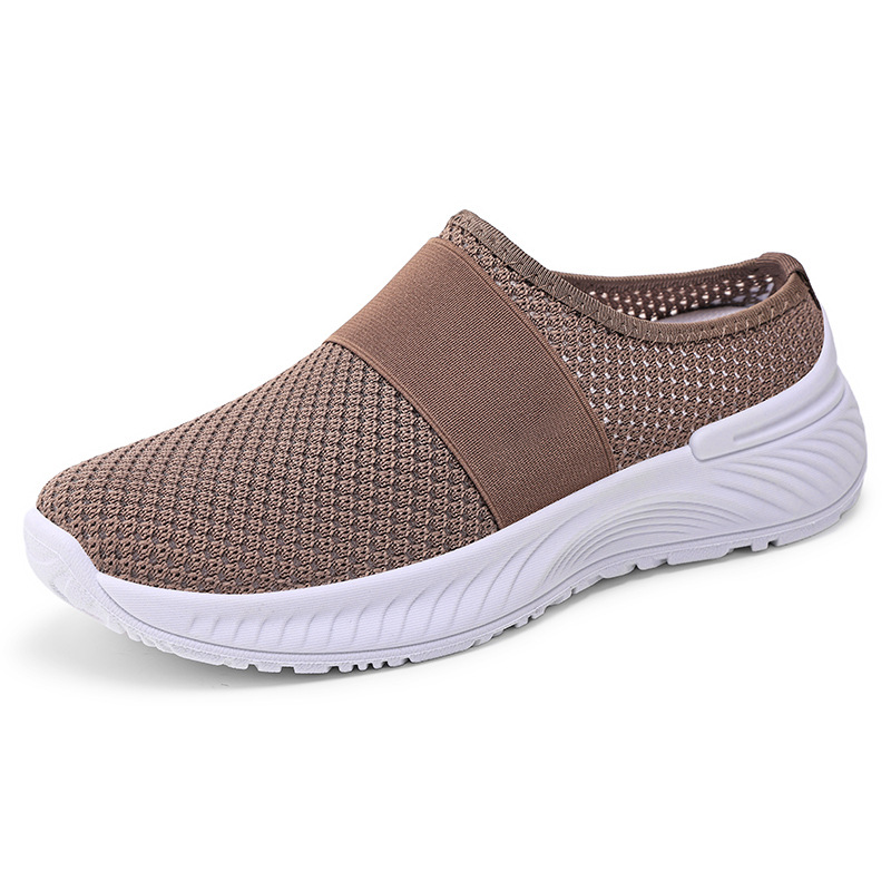 Mia | Leichte Slipper mit Samtbesatz