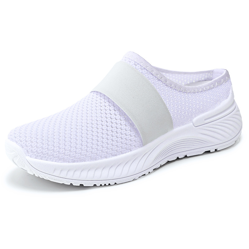 Mia | Leichte Slipper mit Samtbesatz