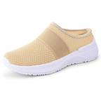 Mia | Leichte Slipper mit Samtbesatz