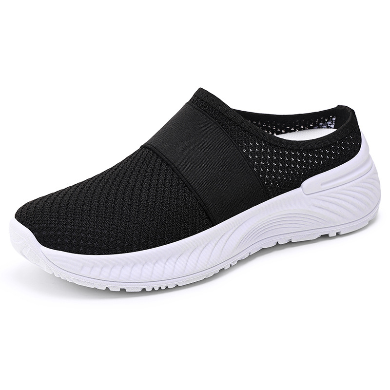 Mia | Leichte Slipper mit Samtbesatz