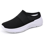 Mia | Leichte Slipper mit Samtbesatz