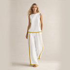 Vera | Elegantes Hosenset mit Weitem Schnitt