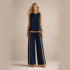 Vera | Elegantes Hosenset mit Weitem Schnitt