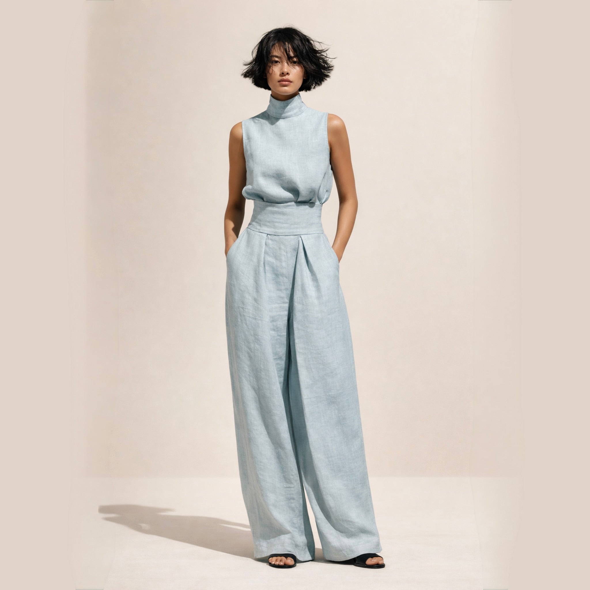 Vera | Raffinierter Jumpsuit mit Taillenbetonung