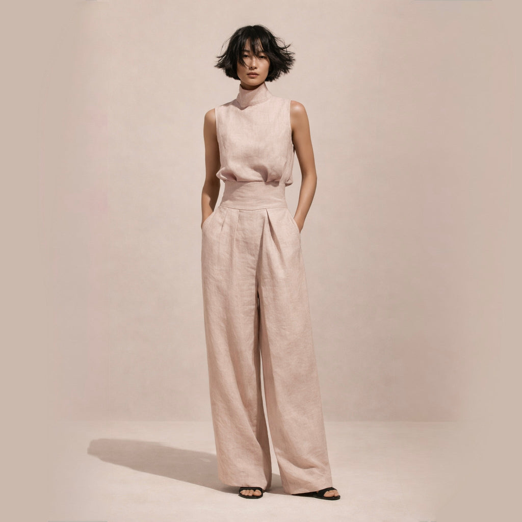 Vera | Raffinierter Jumpsuit mit Taillenbetonung