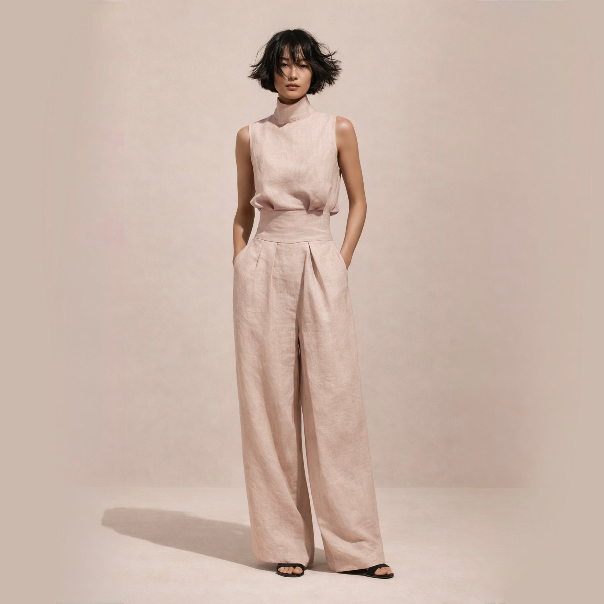Vera | Raffinierter Jumpsuit mit Taillenbetonung