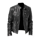 Diego | Klassische Leder-Bikerjacke für Herren