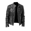 Diego | Klassische Leder-Bikerjacke für Herren
