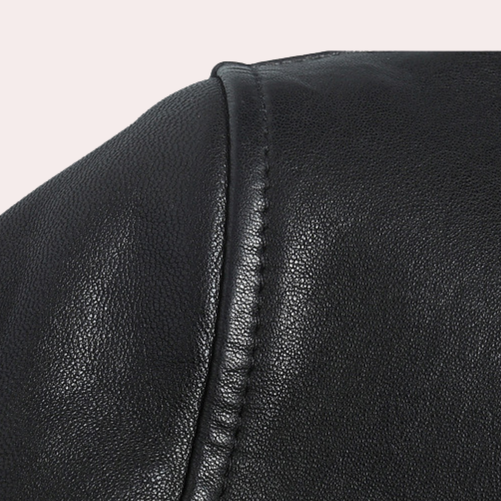 Diego | Klassische Leder-Bikerjacke für Herren