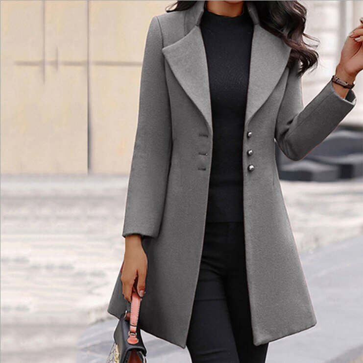 Klara | Klassischer Trenchcoat mit Gürtel