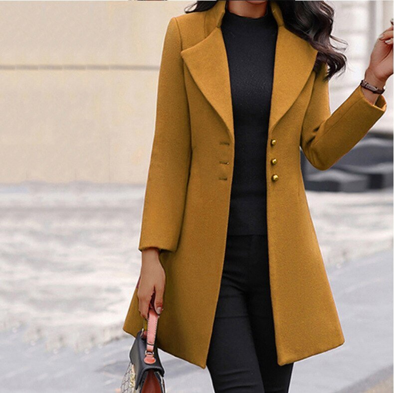 Klara | Klassischer Trenchcoat mit Gürtel