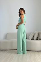 Carol | Jumpsuit mit Knotendetail