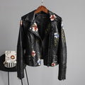 Vera | Taillierte Kunstleder-Jacke