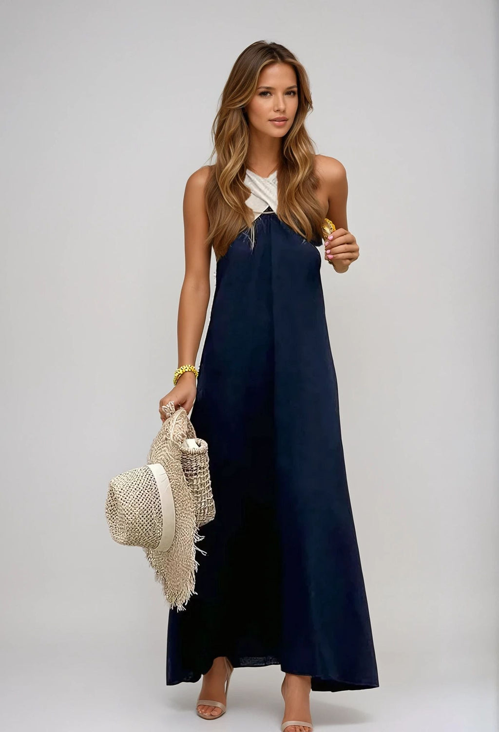 Vera | Kleid mit überkreuztem Ausschnitt