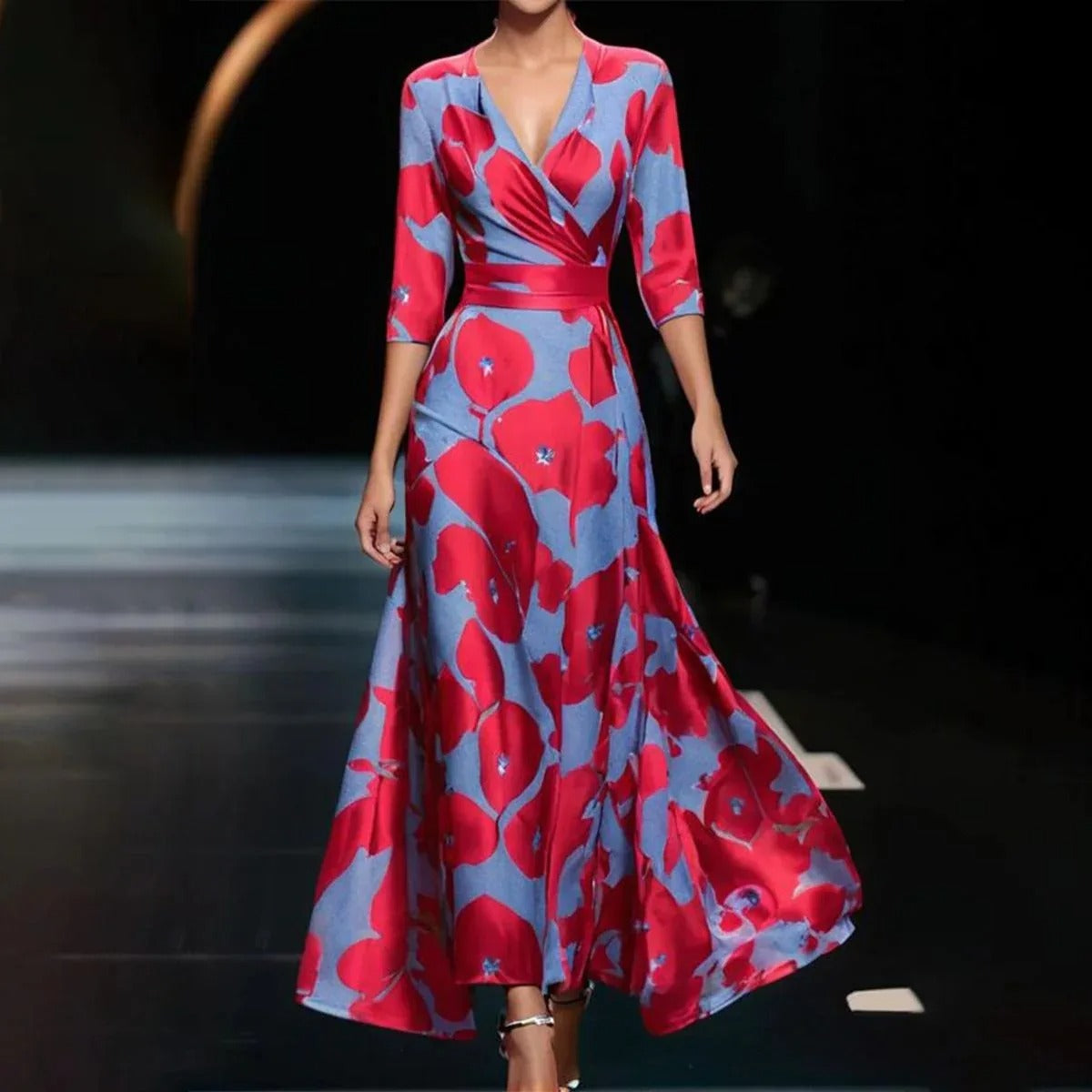 Vera | Kleid mit Halbarm-Silhouette