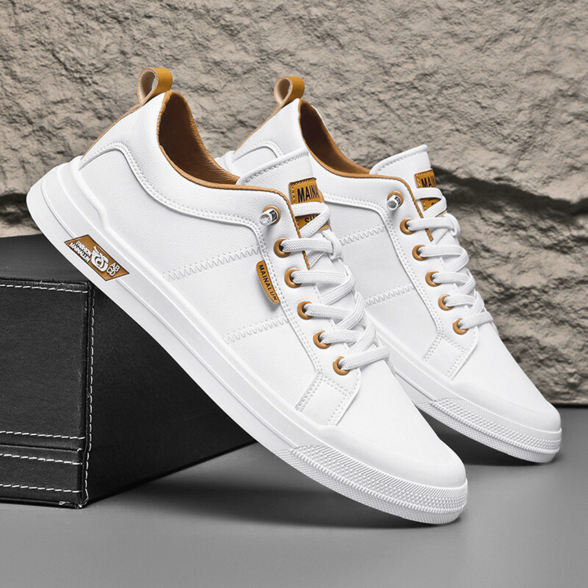 Leon | Klassischer Ledersneaker mit Stil
