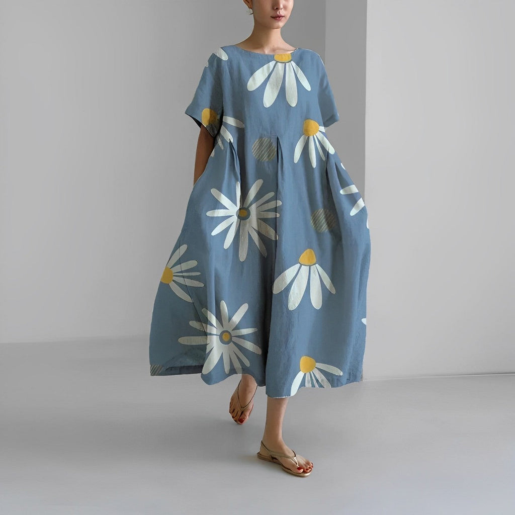 Vera | Luftiges Maxikleid in Leichtform